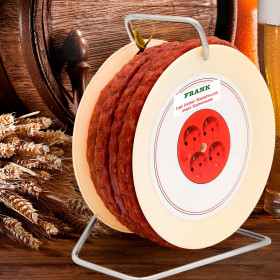 Personalisierbare Salami Kabeltrommel Personalisierbare Salami Kabeltrommel
